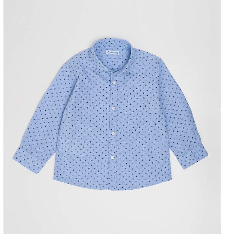 Памучна риза с принт Mayoral