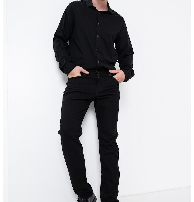 Памучна риза със свободна кройка ARMANI EXCHANGE