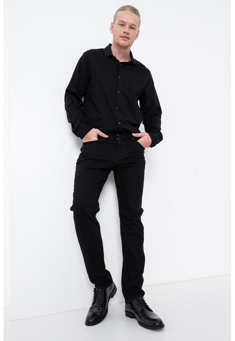 Памучна риза със свободна кройка ARMANI EXCHANGE