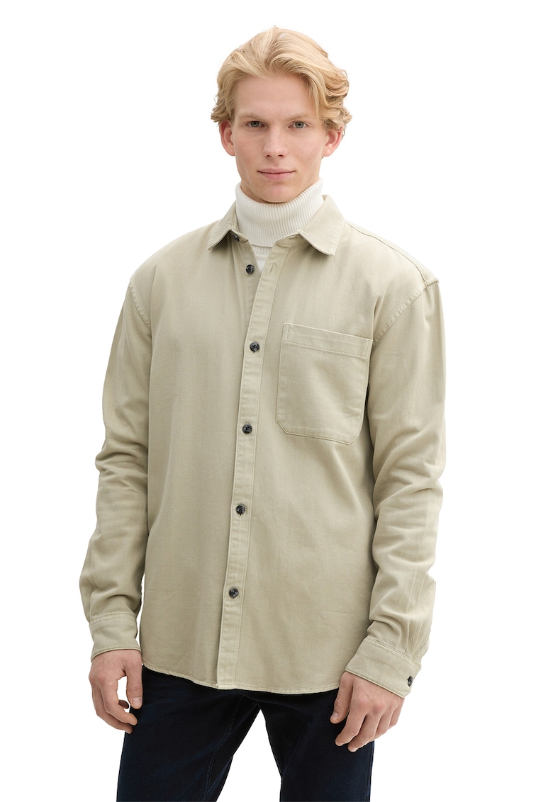 Памучна риза със свободна кройка Tom Tailor