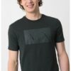 Памучна слим тениска с лого ARMANI EXCHANGE