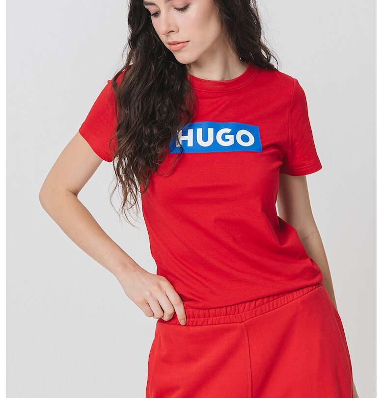 Памучна тениска Classic HUGO