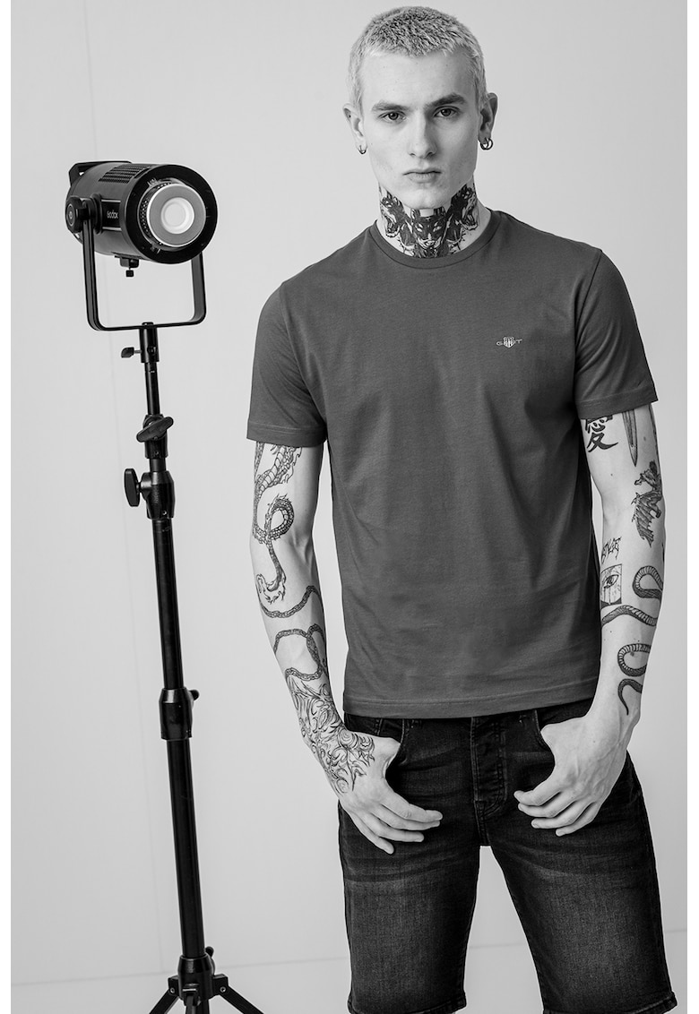 Памучна тениска Shield Gant