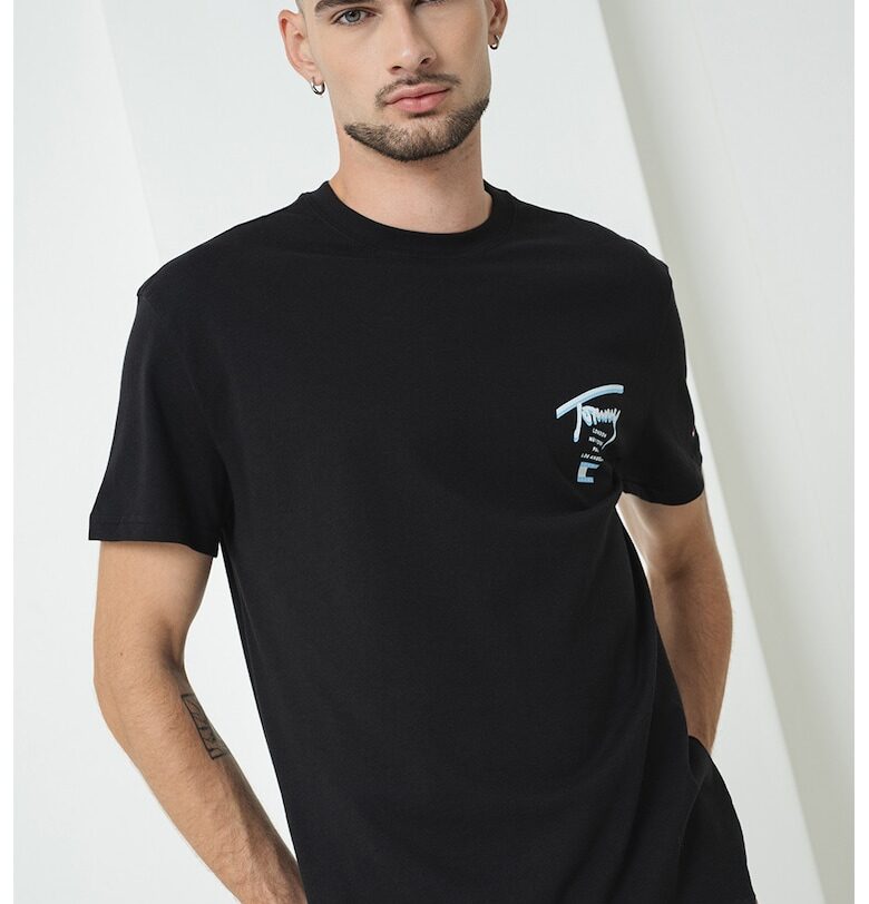 Памучна тениска Signature City Tommy Jeans