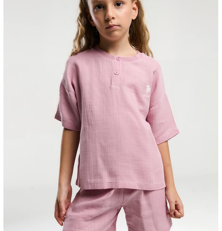 Памучна тениска и къс панталон US Polo Assn