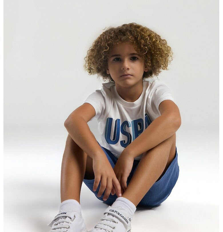 Памучна тениска и къс панталон US Polo Assn