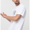 Памучна тениска с бродерии GUESS