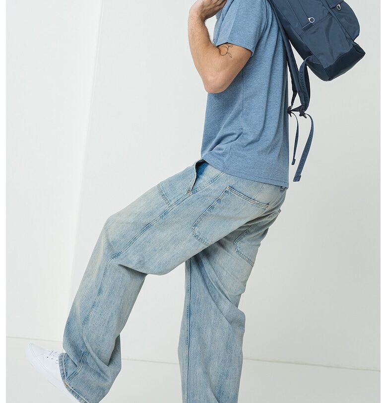Памучна тениска с бродерии Tommy Jeans
