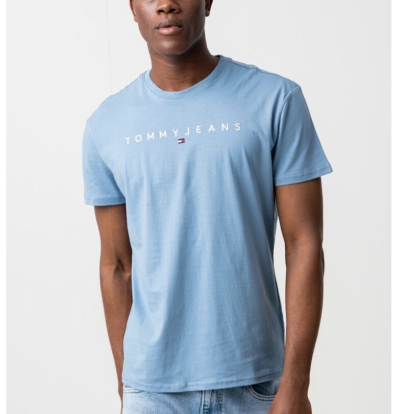 Памучна тениска с бродирано лого Tommy Jeans