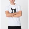 Памучна тениска с графика Karl Lagerfeld