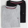 Памучна тениска с лого - 2 броя Tommy Hilfiger