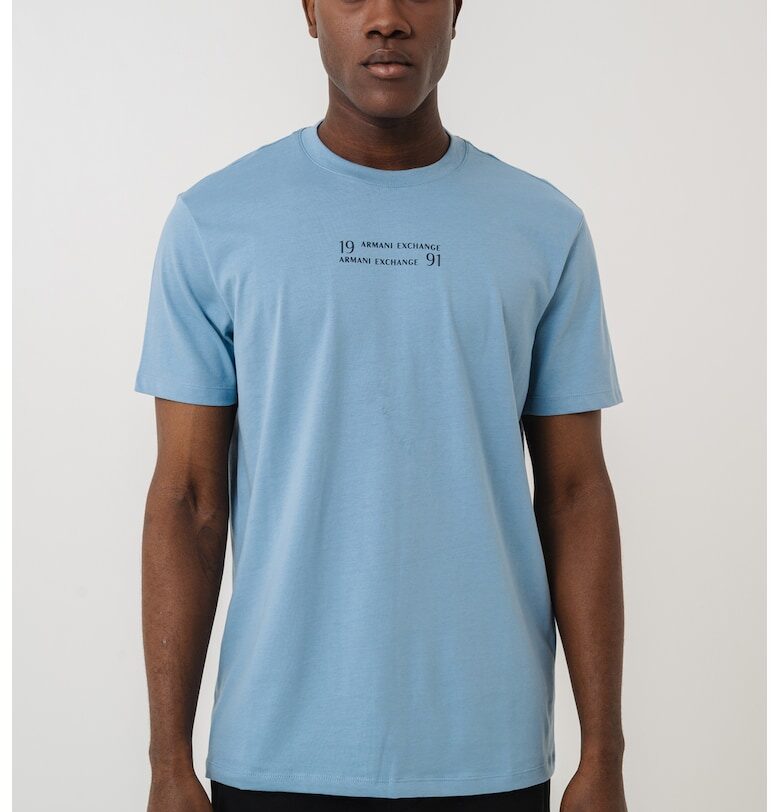 Памучна тениска с лого ARMANI EXCHANGE