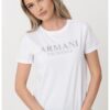 Памучна тениска с лого ARMANI EXCHANGE