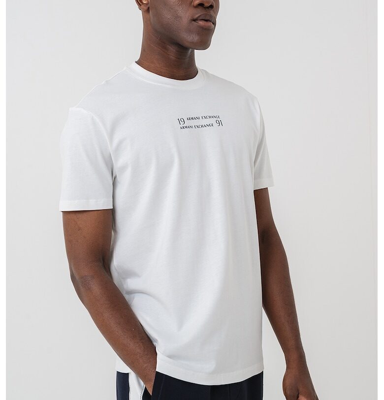 Памучна тениска с лого ARMANI EXCHANGE