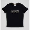 Памучна тениска с лого BOSS Kidswear
