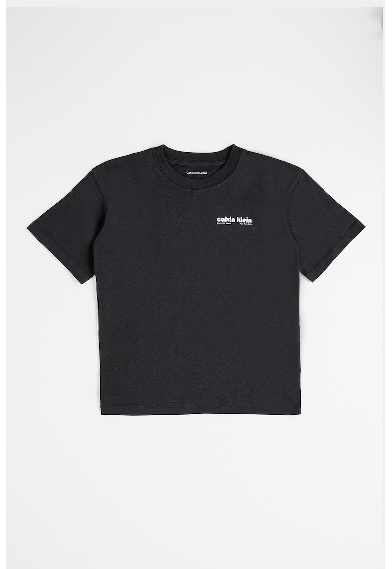 Памучна тениска с лого CALVIN KLEIN