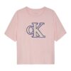 Памучна тениска с лого CALVIN KLEIN