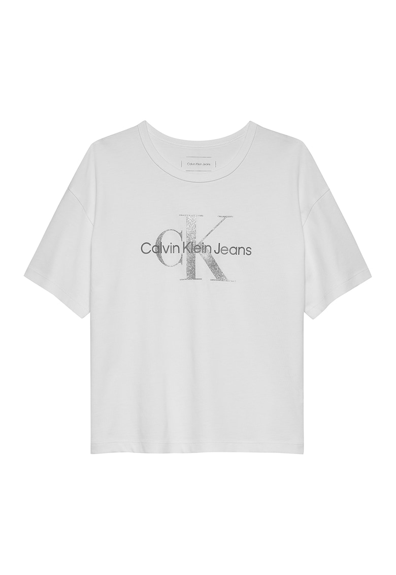 Памучна тениска с лого CALVIN KLEIN