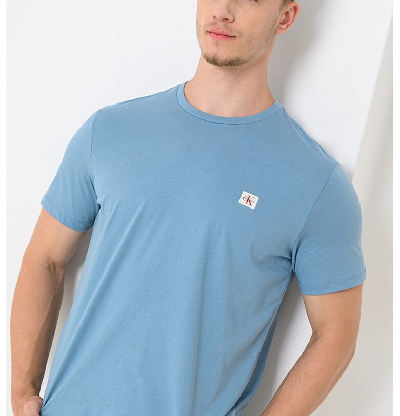 Памучна тениска с лого CALVIN KLEIN JEANS