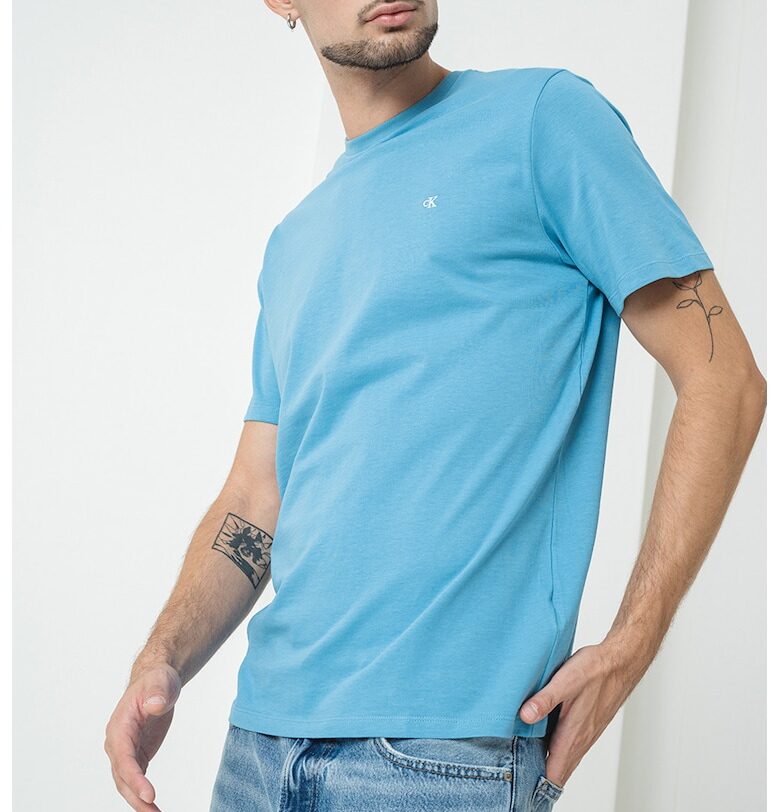 Памучна тениска с лого CALVIN KLEIN JEANS