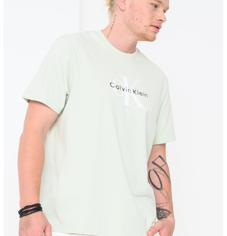 Памучна тениска с лого CALVIN KLEIN JEANS