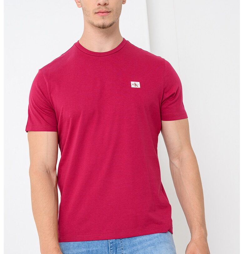 Памучна тениска с лого CALVIN KLEIN JEANS