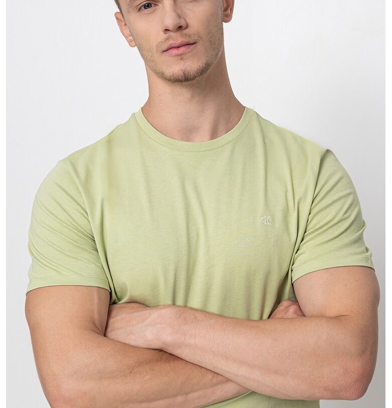 Памучна тениска с лого CALVIN KLEIN JEANS