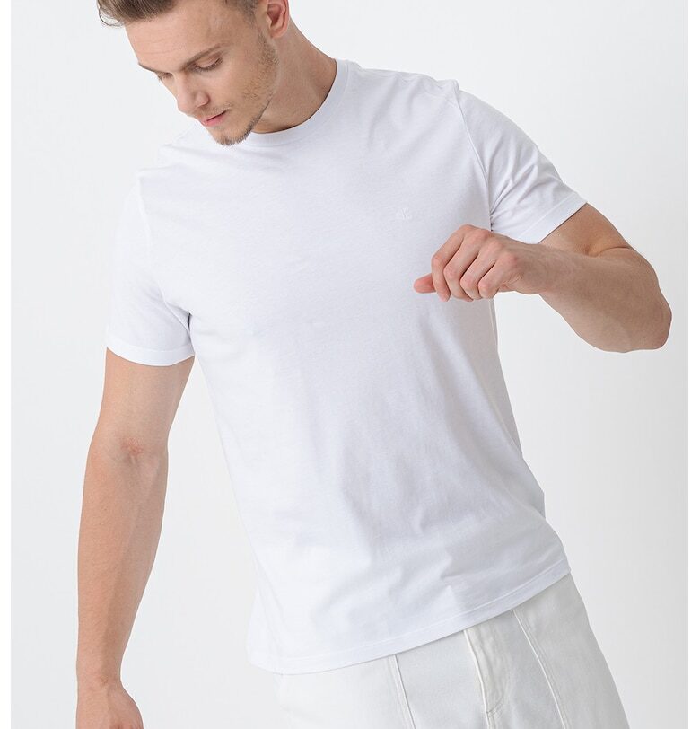 Памучна тениска с лого CALVIN KLEIN JEANS