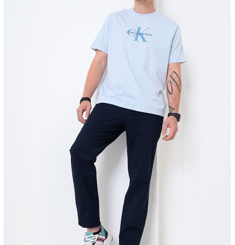 Памучна тениска с лого CALVIN KLEIN JEANS