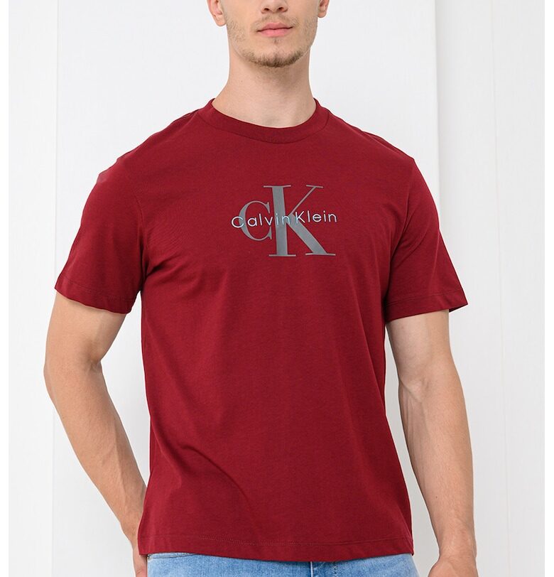Памучна тениска с лого CALVIN KLEIN JEANS