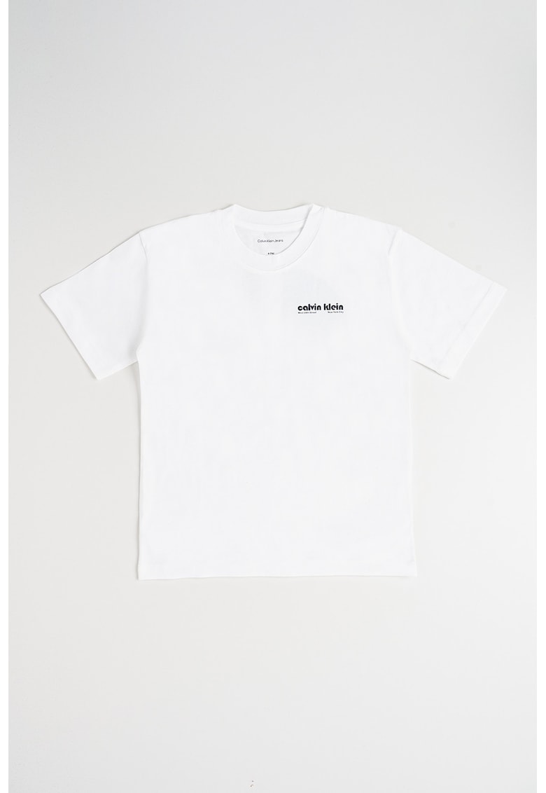 Памучна тениска с лого CALVIN KLEIN