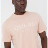 Памучна тениска с лого GUESS