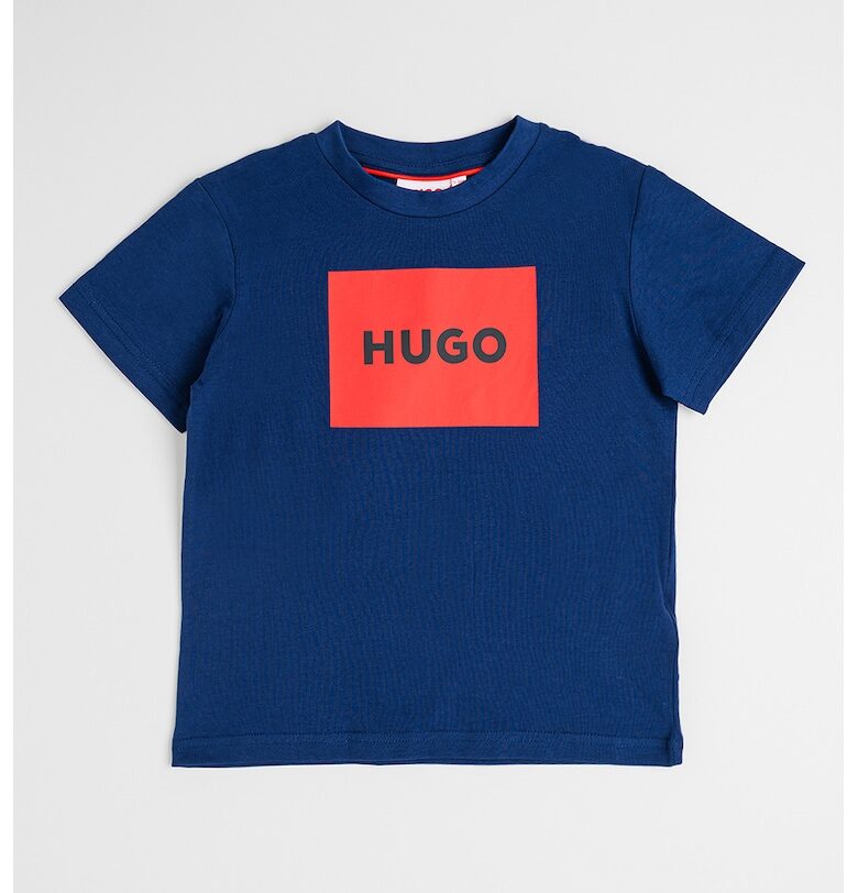 Памучна тениска с лого HUGO