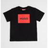 Памучна тениска с лого HUGO