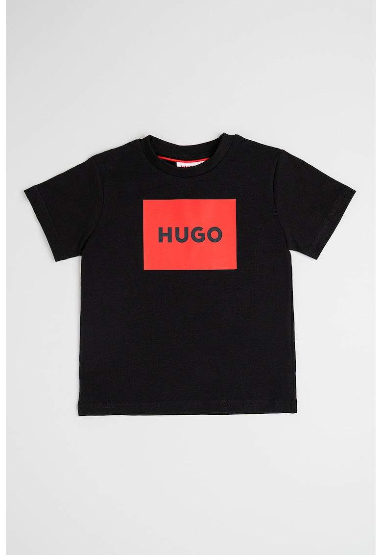 Памучна тениска с лого HUGO