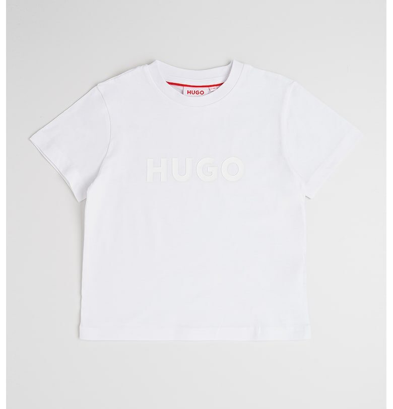 Памучна тениска с лого HUGO