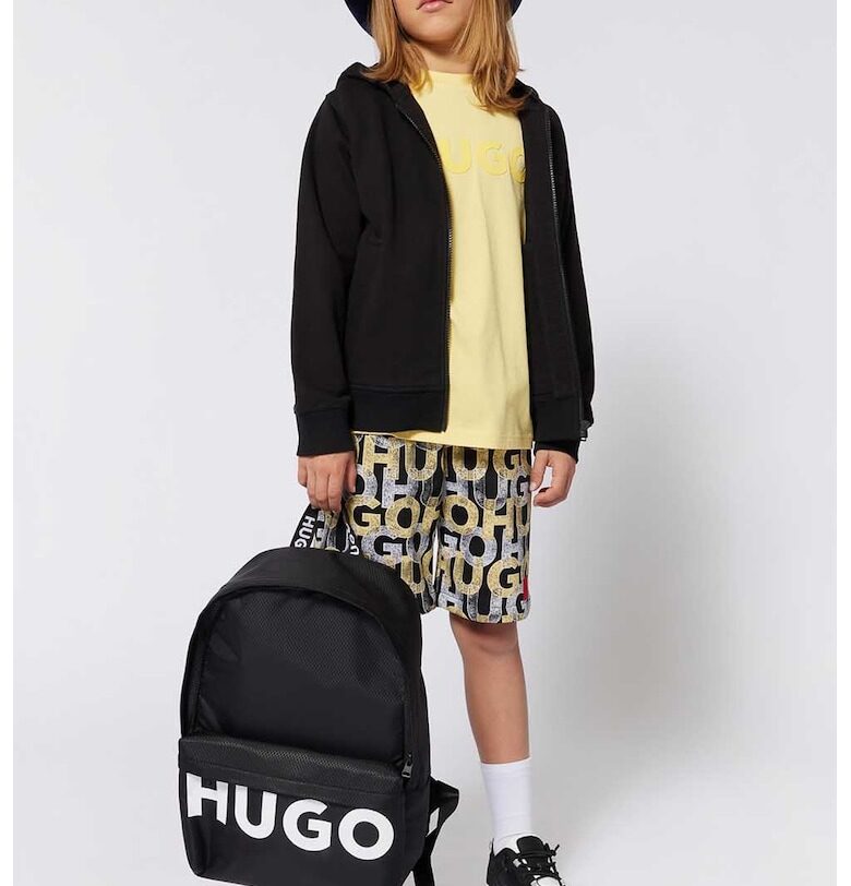 Памучна тениска с лого HUGO