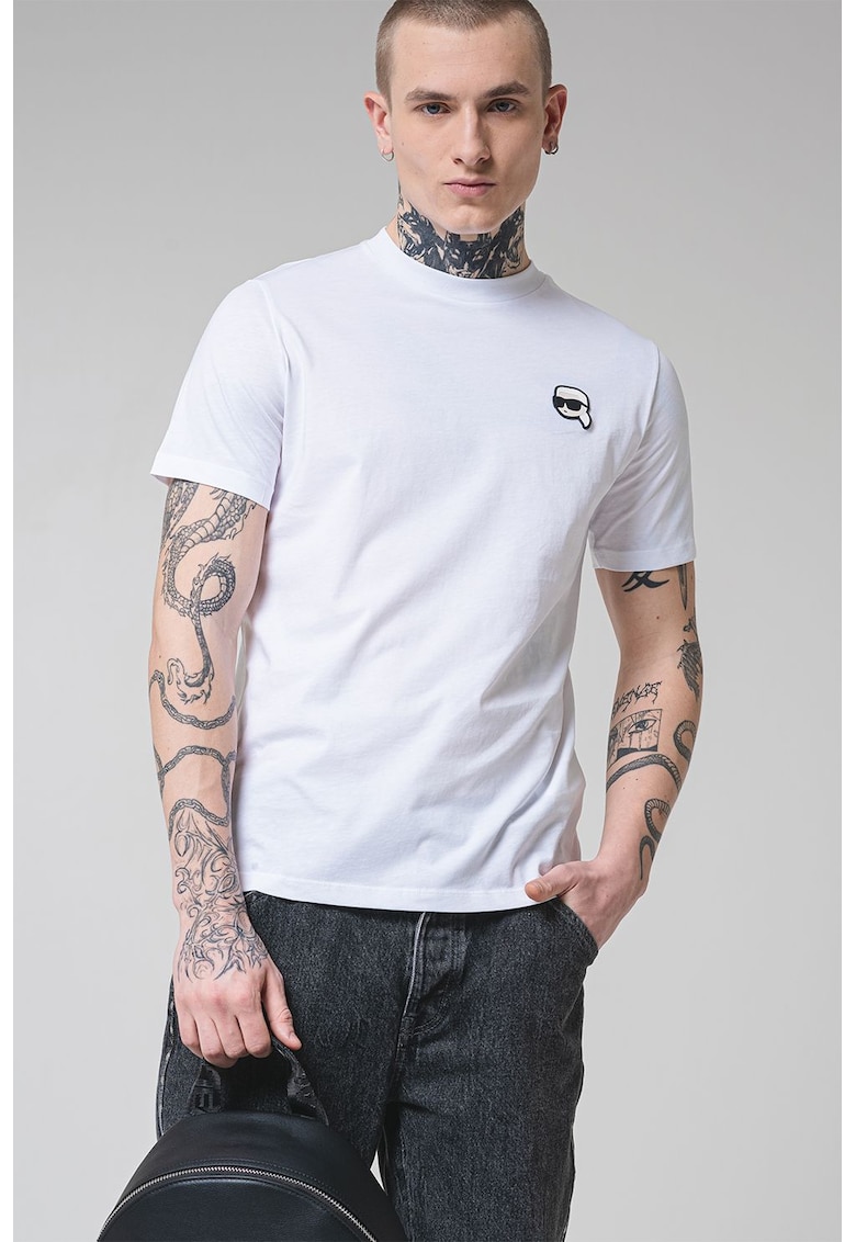 Памучна тениска с лого Karl Lagerfeld