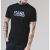 Памучна тениска с лого Karl Lagerfeld