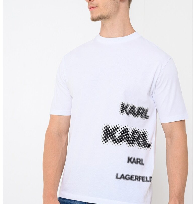 Памучна тениска с лого Karl Lagerfeld