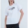 Памучна тениска с лого Moschino Jeans