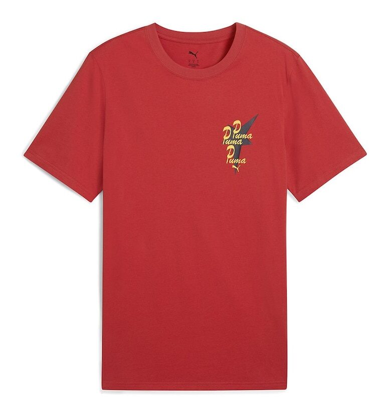 Памучна тениска с лого Puma