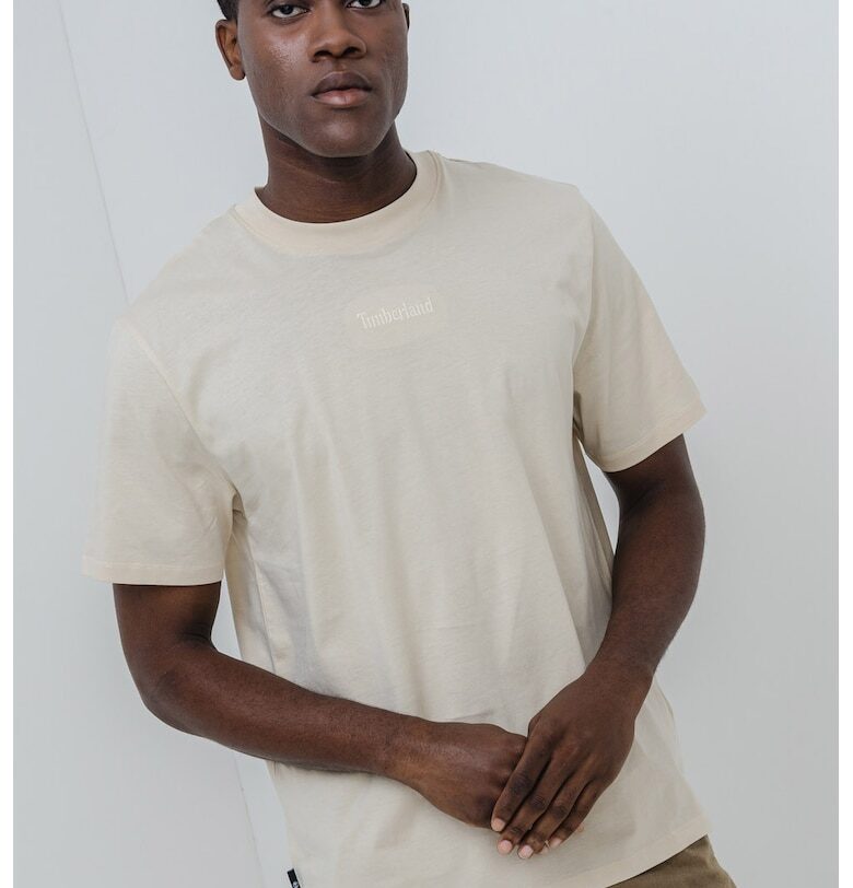 Памучна тениска с лого Timberland