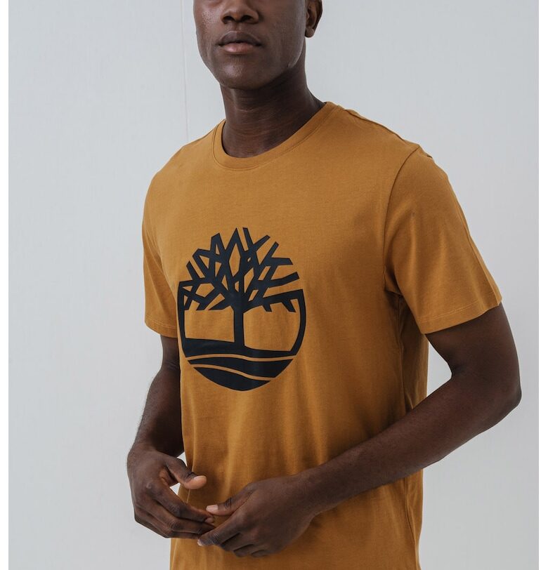 Памучна тениска с лого Timberland