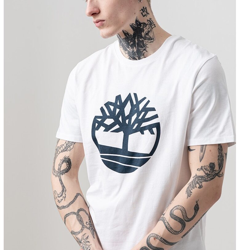 Памучна тениска с лого Timberland