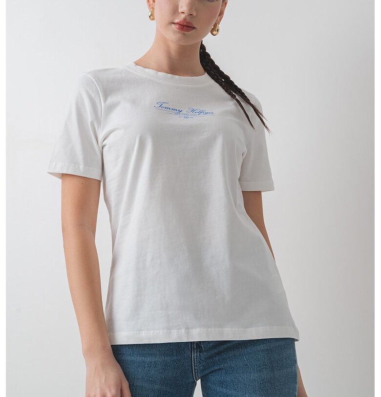 Памучна тениска с лого Tommy Hilfiger