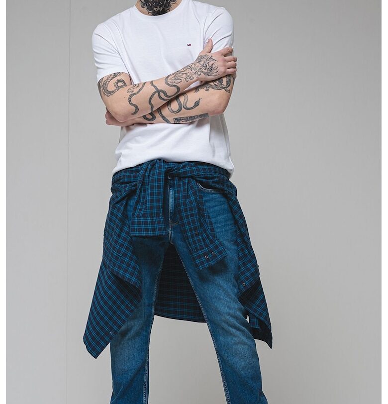 Памучна тениска с лого Tommy Hilfiger