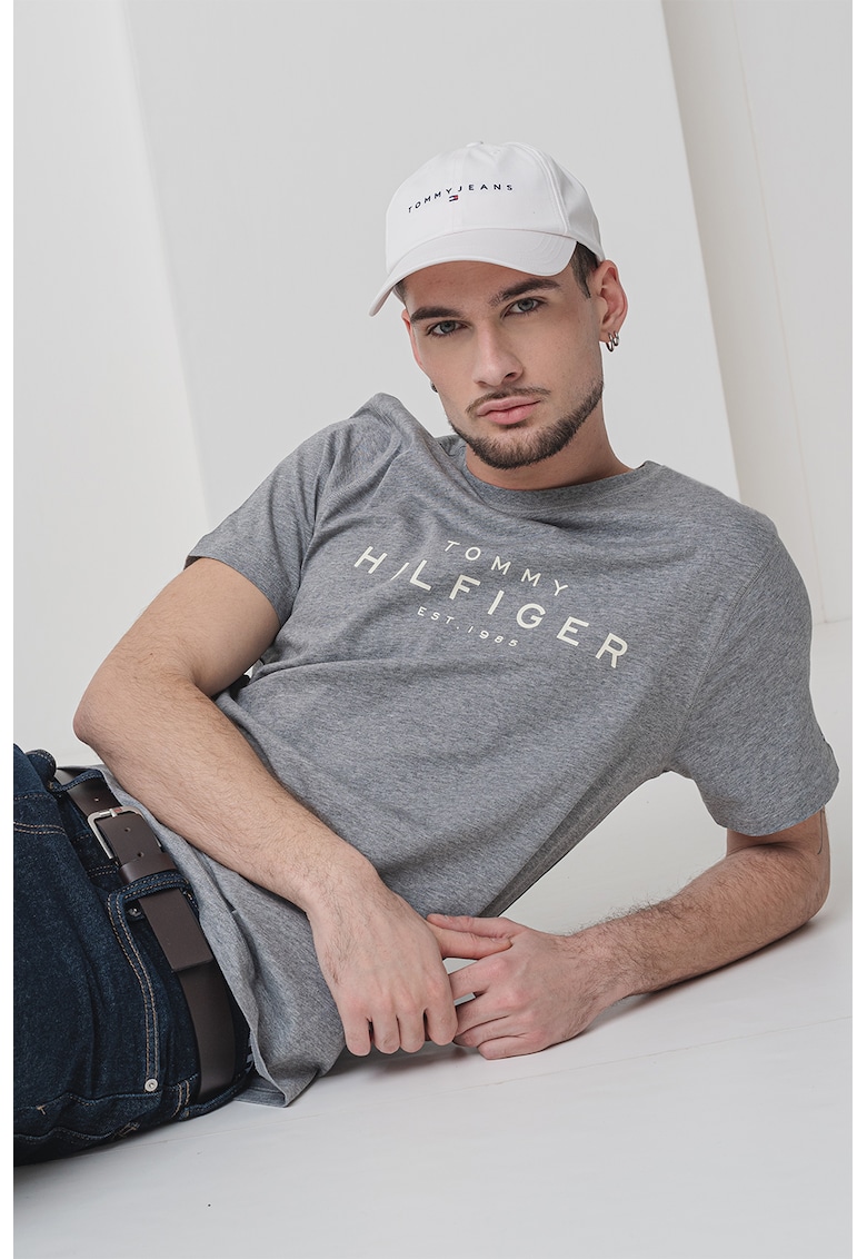 Памучна тениска с лого Tommy Hilfiger