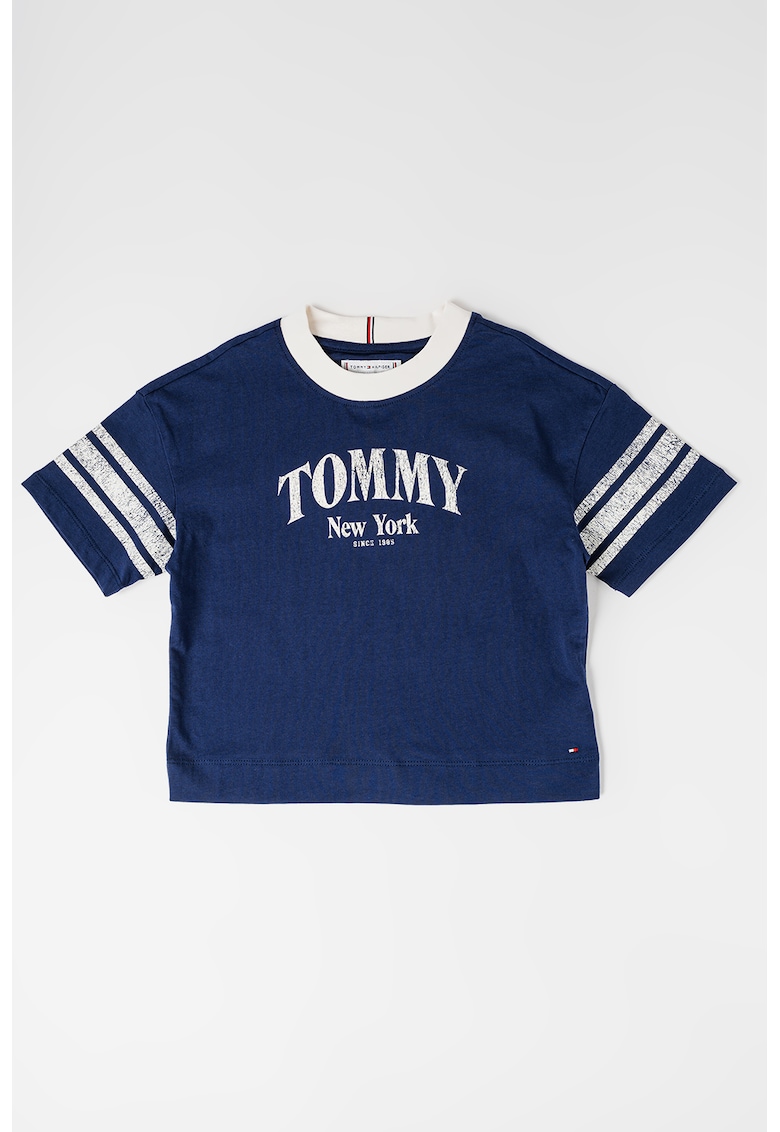 Памучна тениска с лого Tommy Hilfiger