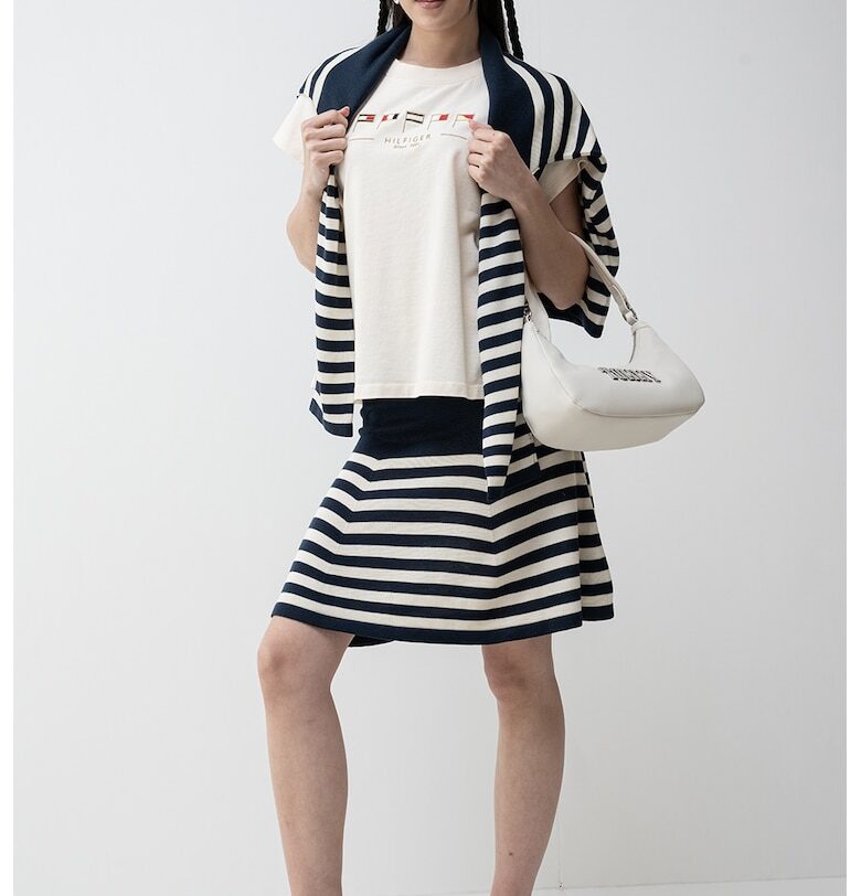 Памучна тениска с лого Tommy Hilfiger